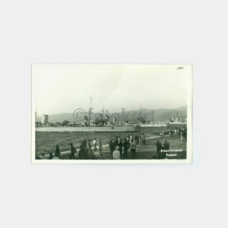 1935 İzmir - Kocatepe Savaş Gemisi Fotoğraf