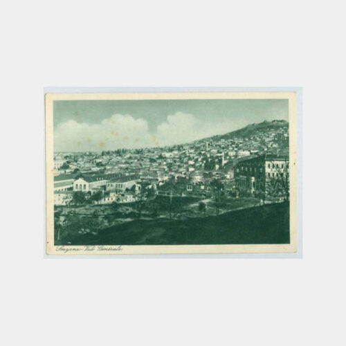 1929 İzmir Genel Görünüş Kartpostal