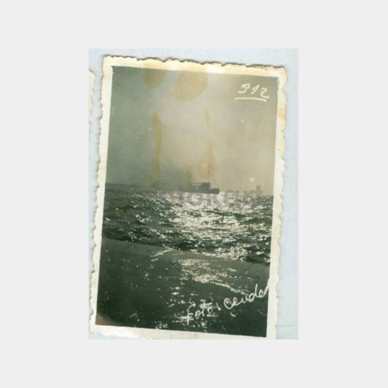 1936 İzmir Konulu -Sahil Kordon- Albüm Fotoğraf