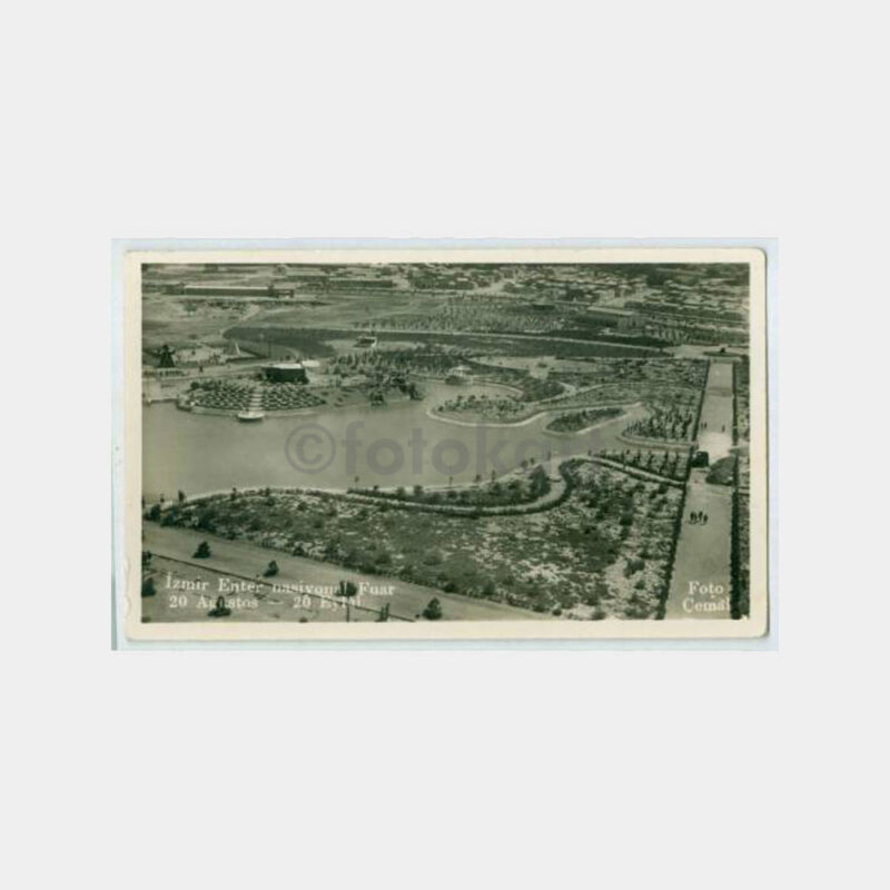1937 İzmir Enternasyonel Fuarı Nadir Kartpostal