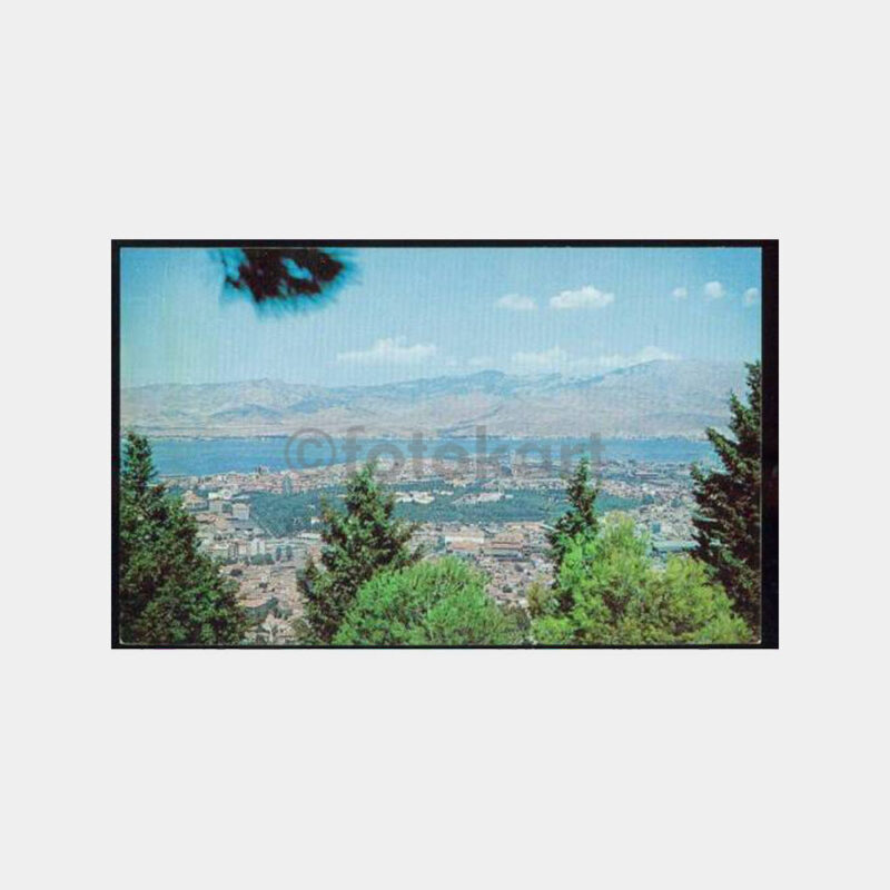 1959 İzmir Fuar Alanı Görünüş Kartpostal