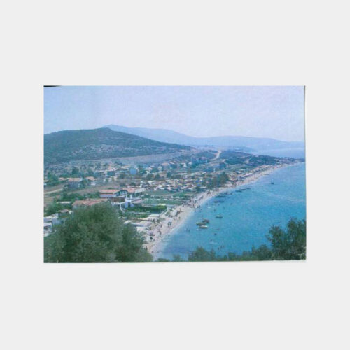 1980 İzmir Özdere Maydanoz Görünüş Kartpostal