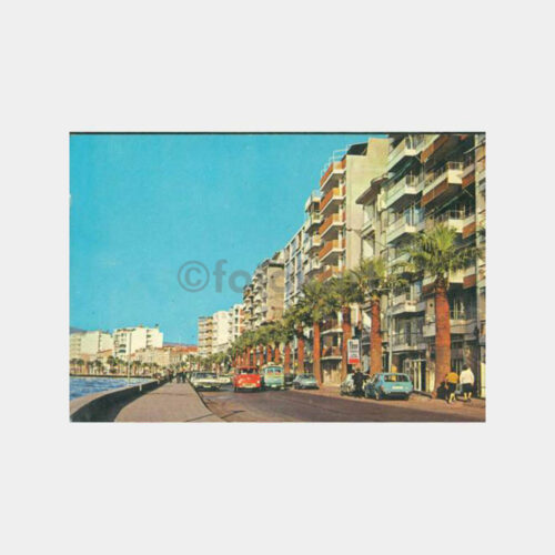 1975 İzmir Kordon Görünüş Kartpostal