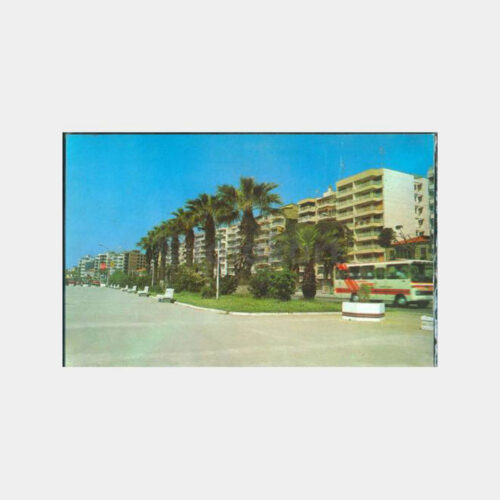 1975 İzmir Karşıyaka Görünüş Kartpostal