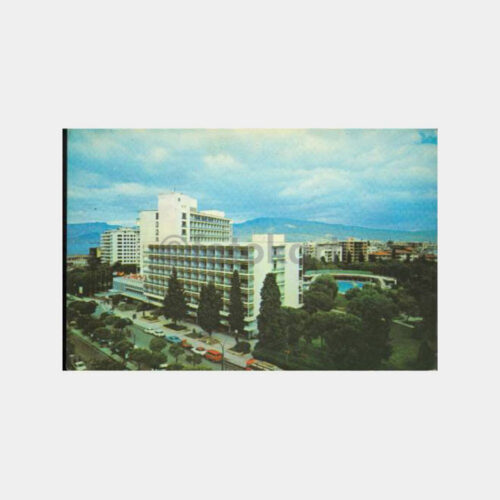 1970 İzmir Büyük Efes Oteli Görünüş Kartpostal