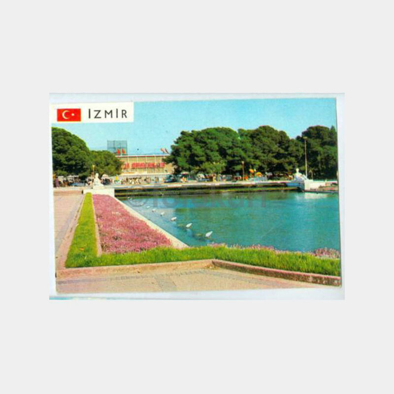 1970 İzmir Fuarı Görünüş Kartpostal