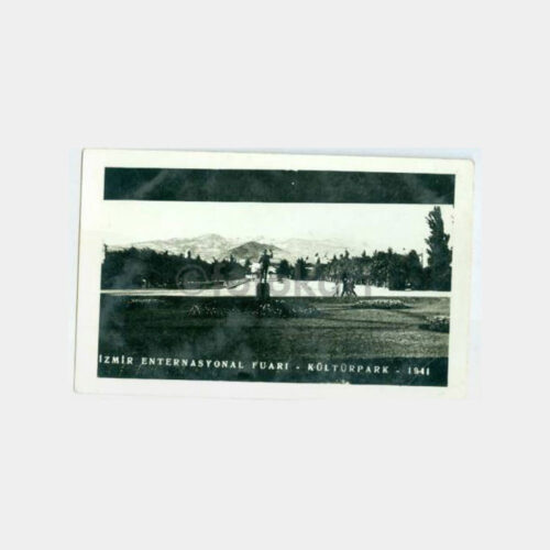 1941 İzmir Fuarı Görünüş -Foto Cemal- Fotokart