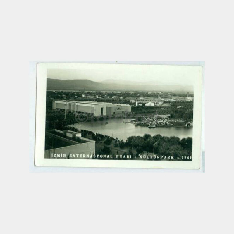 1941 İzmir Fuarı Görünüş -Foto Cemal- Fotokart