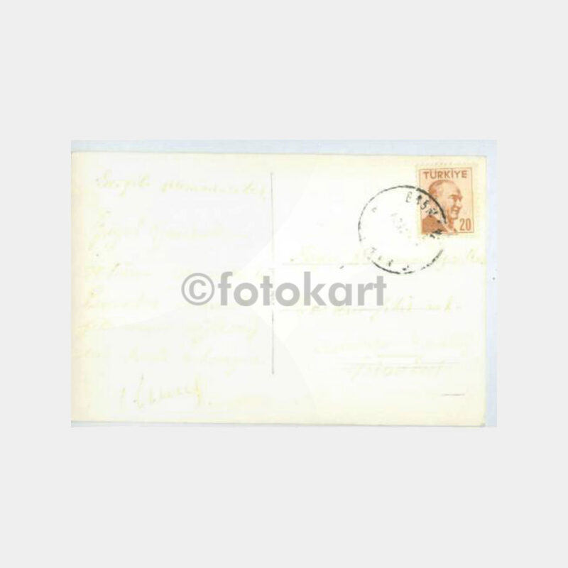 1941 İzmir Fuarı Görünüş -Foto Cemal- Fotokart - Görsel 2