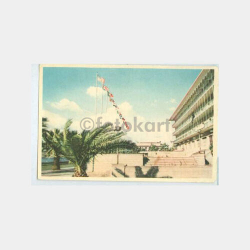 1960 İzmir Alsancak Nato Merkezi Kartpostal