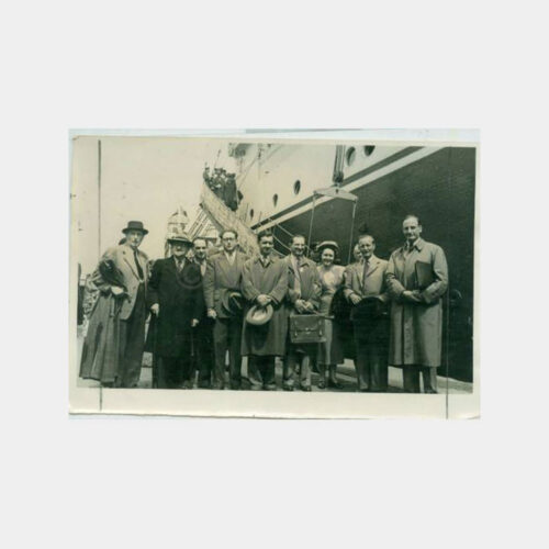 1956 Karaköy Rıhtım - Patoloji Kongre Gelen Fotoğraf