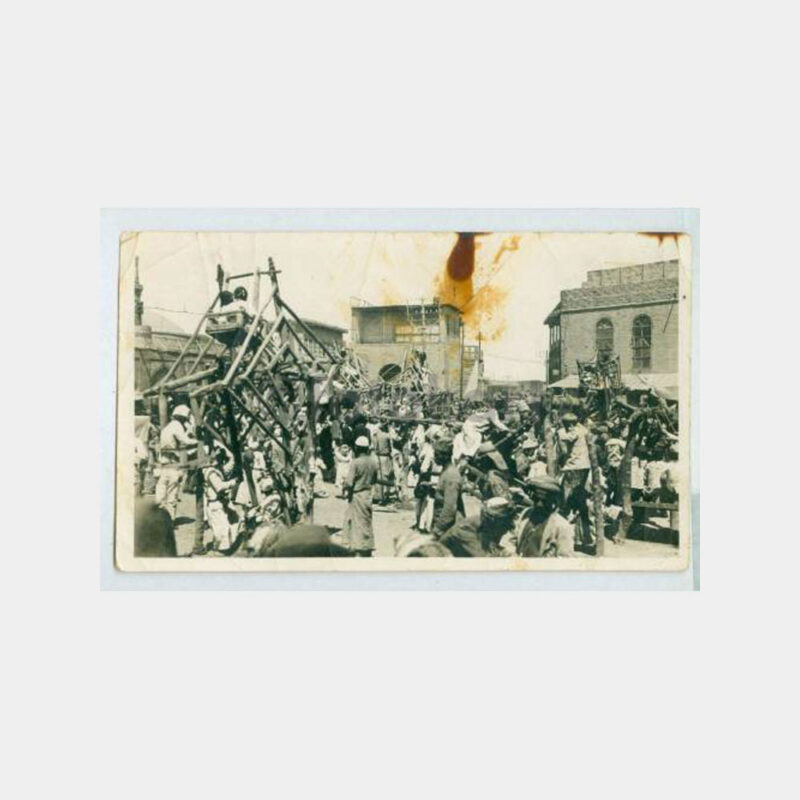 1930 Mısır İskenderiye Bayram Yeri Fotoğraf