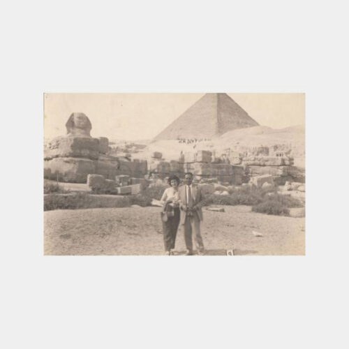 1970 Mısır Piramitleri Gezisi Fotoğraf