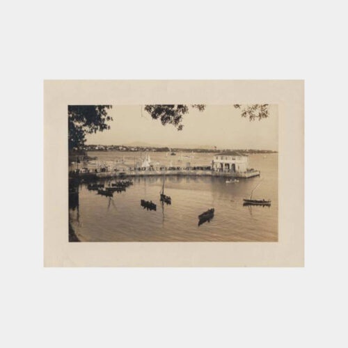 1935 Moda İskelesi Konulu Orjinal Fotoğraf