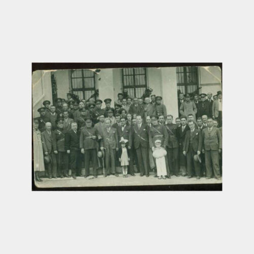 1937 Mudanya Önemli Şahsiyetler Görünüş Fotoğraf