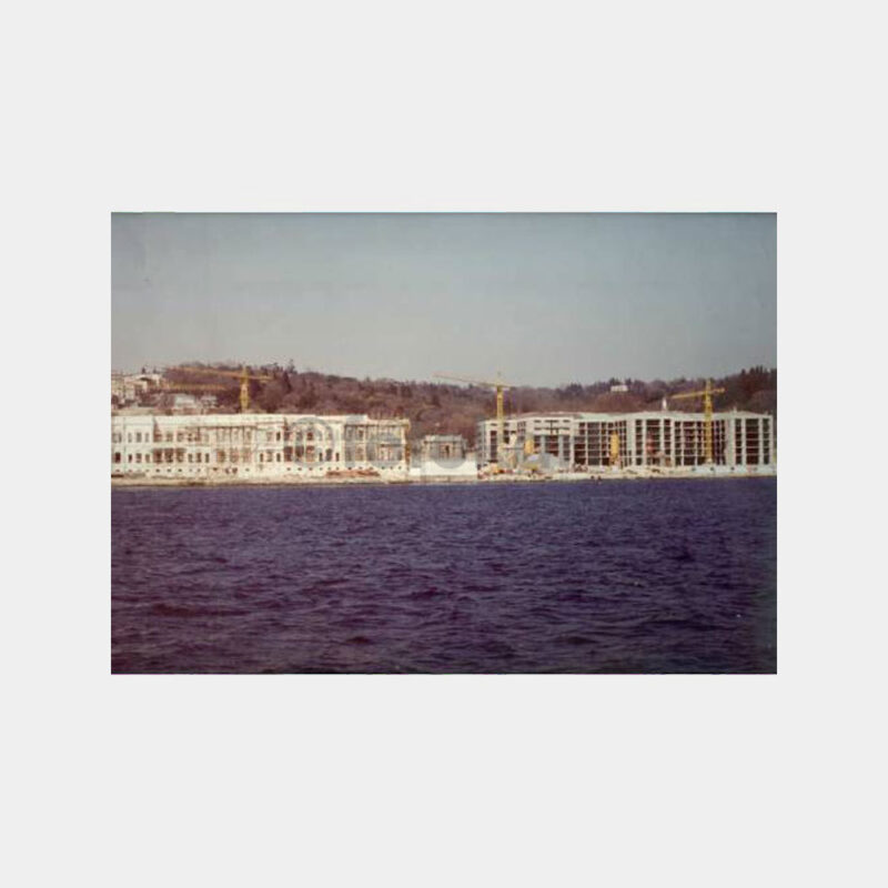 1988 Ortaköy Çırağan Sarayı Otel Yapımı Fotoğraf