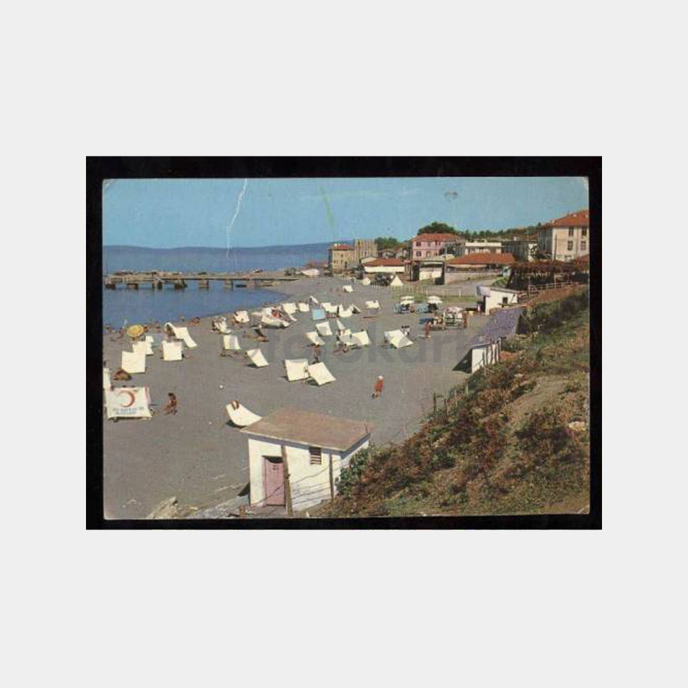 Akçakoca Plaj Görünüş Kartpostal