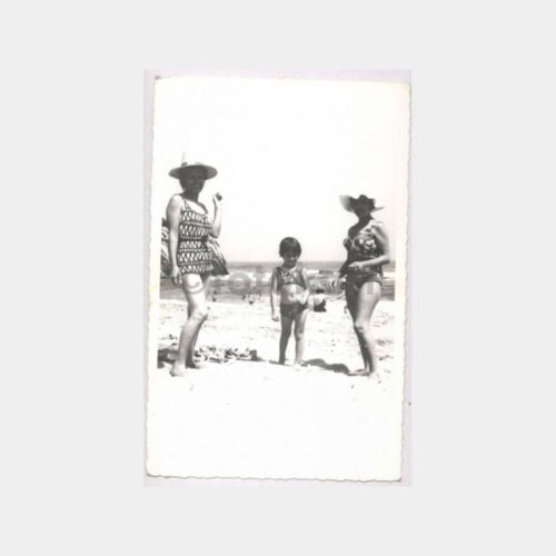 1960 Plaj Manzaralı Fotoğraf