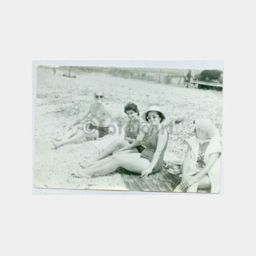 1968 Plaj Konulu Arşiv Fotoğraf