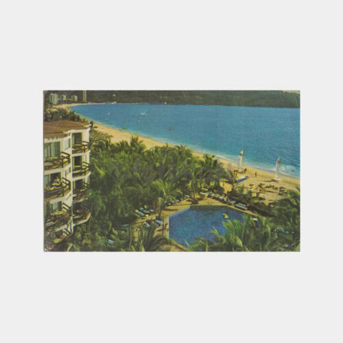 1972 Meksika Hotel Yabancı Posta Damgalı Kart