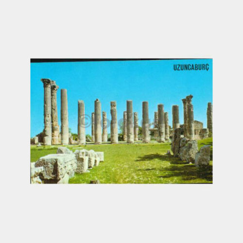 1970 Silifke Uzuncaburç Görünüş Kartpostal