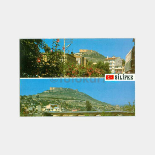 1980 Silifke 2 Değişik Görünüş Kartpostal