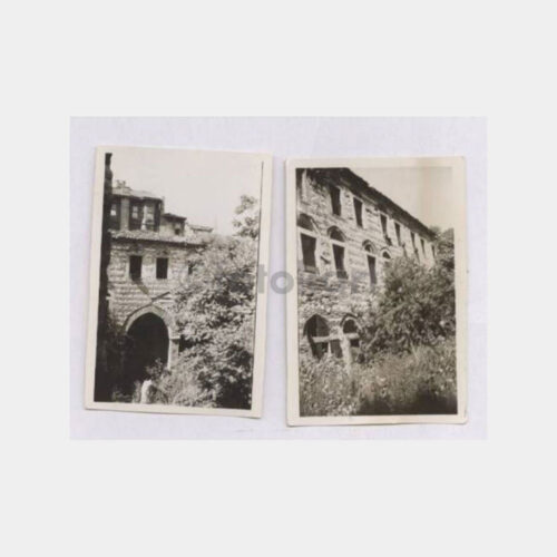 1940 Tarih Ev Görüntüsü 2 Adet Fotoğraf