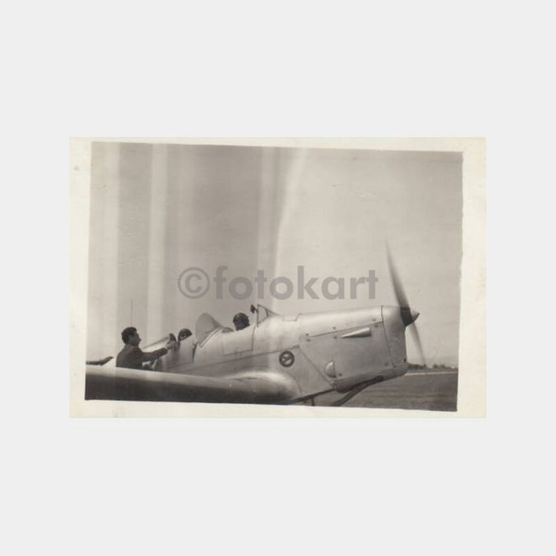 1951 Türk Uçak Havacılık Planör 2 Adet Fotoğraf - Görsel 2