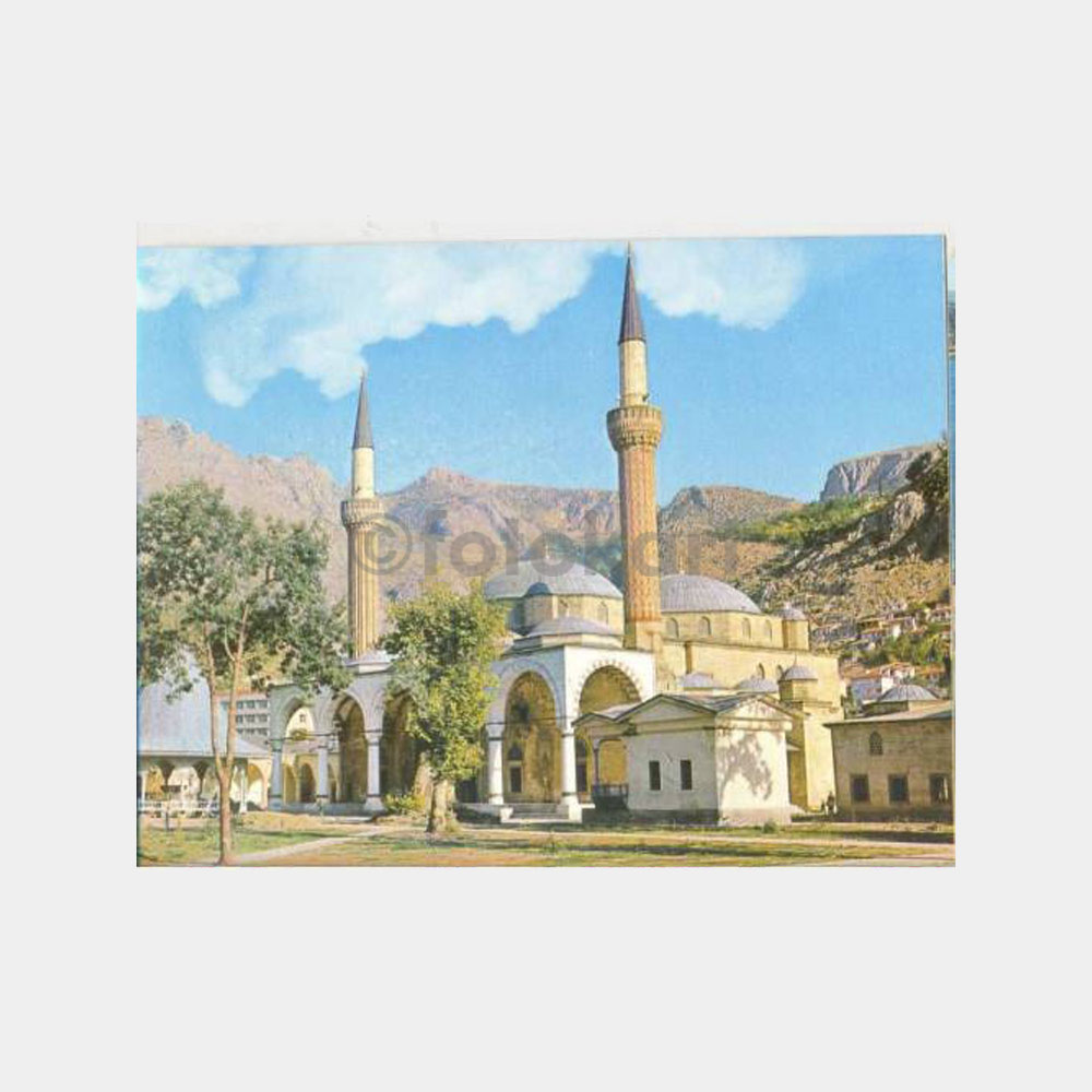 Amasya Sultan Beyazıt Camii Görünüş Kartpostal