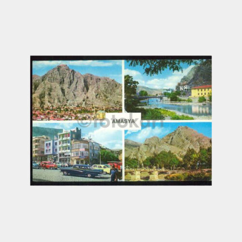 Amasya 4 Görünüş Kartpostal