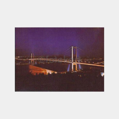 Boğaziçi Köprüsü Gece Görünüm Kartpostal