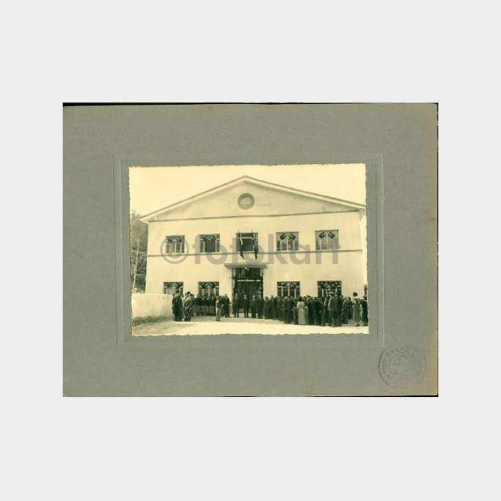 1930 Bursa Kız Lisesi Açılışı Belgesel Fotoğraf