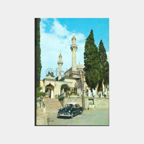 Bursa Emirsultan Camii Görünüş Kartpostal