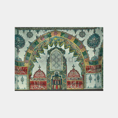 Bursa Cem Sultan Türbesi İçi Görünüş Kartpostal