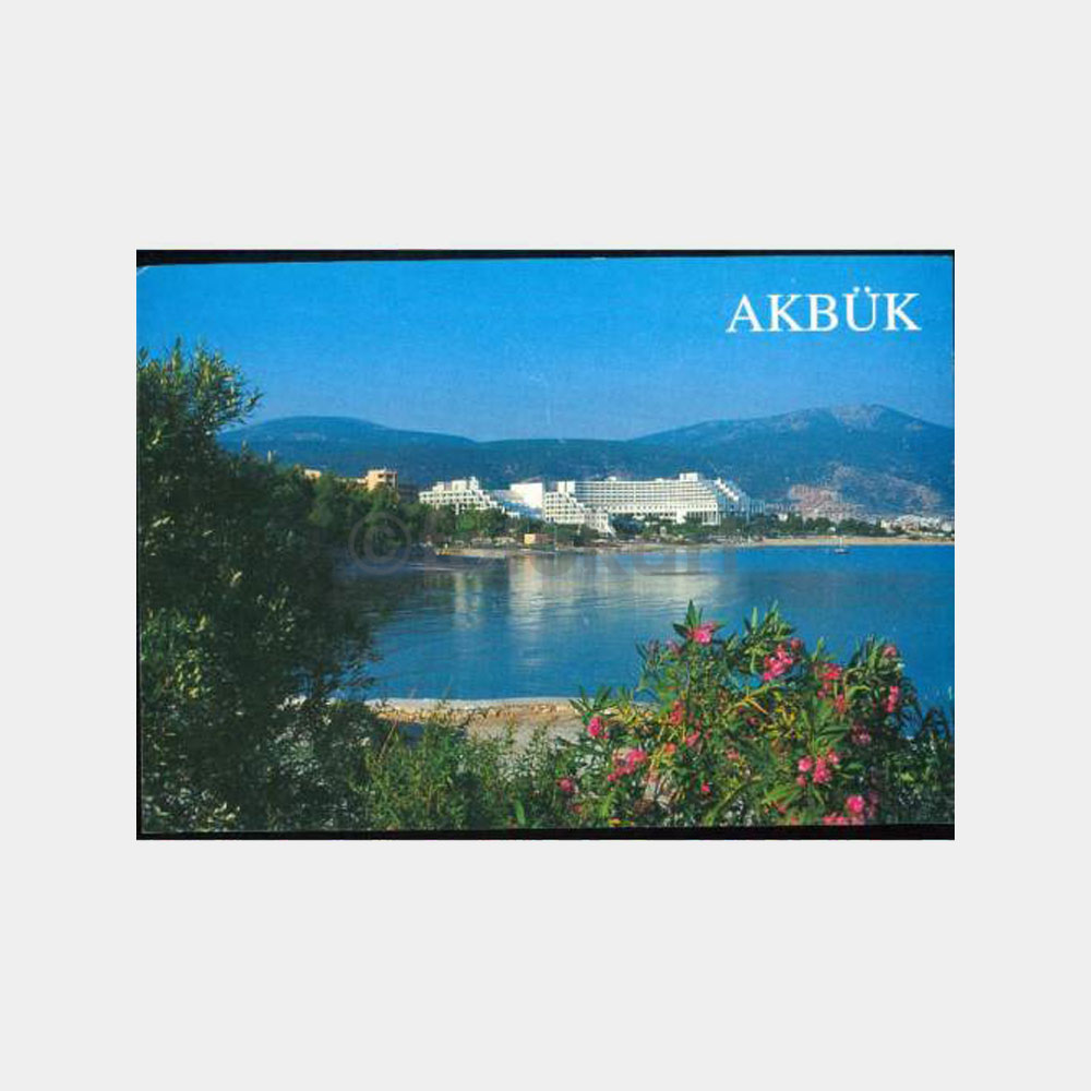 1990 Didim Akbük Görünüş Kartpostal