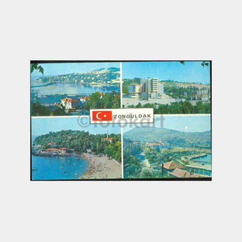 1980 Didim Mavişehir Genel Görünüş Kartpostal