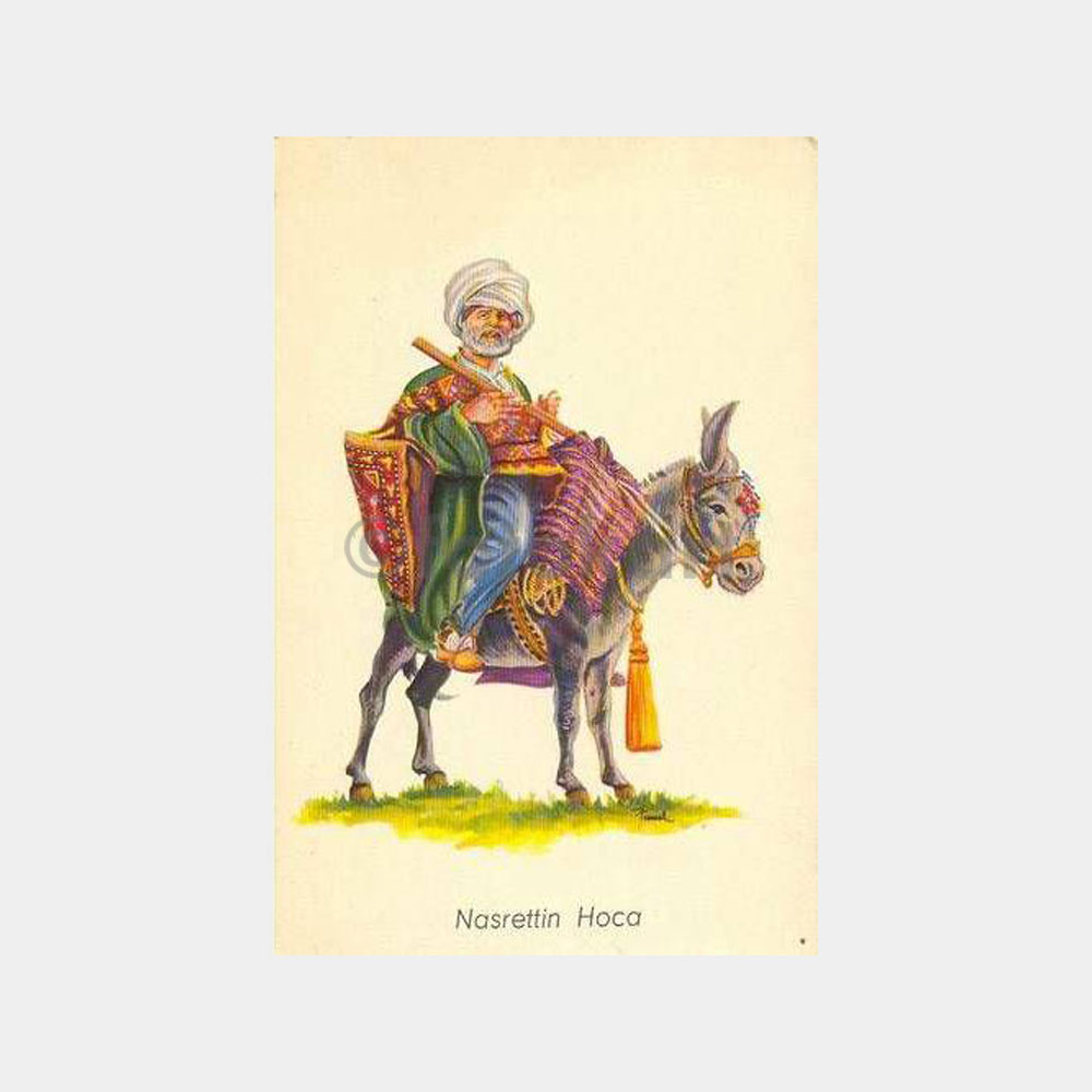 Nasreddin Hoca -Doğan Kardeş Baskı- Kartpostal