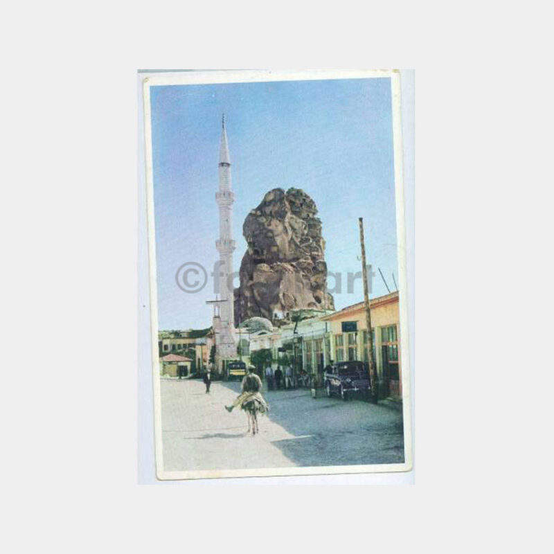 1960 Göreme Ortahisar -Doğan Kardeş- Kartpostal