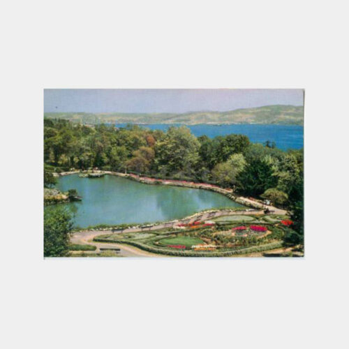 1968 Emirgan Parkı Görünüş -Doğan Kardeş- Kartpostal