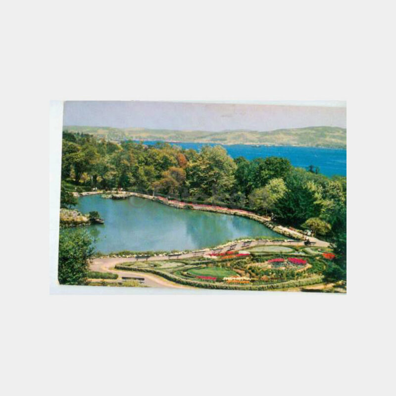 1976 Emirgan Parkı Görünüş Kartpostal