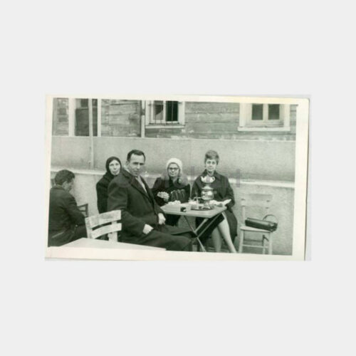 1963 Emirgan Mehtap Çay Bahçesinden Şiir-Fotoğraf