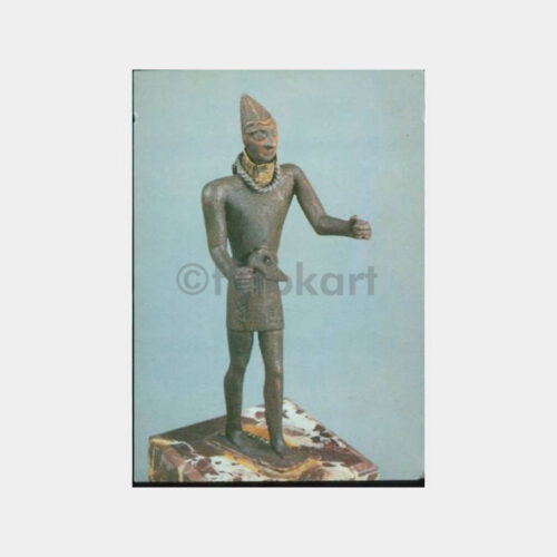 1990 Gaziantep Arabacı Heykeli Kartpostal