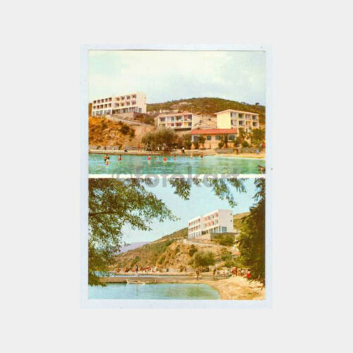 1970 Gemlik Karacali Görünüş Kartpostal