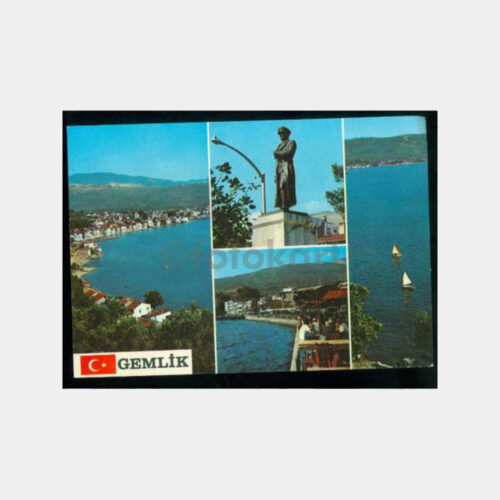 1970 Gemlik Değişik Görünüşler Kartpostal