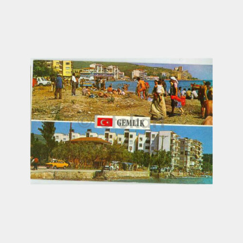 1974 Gemlik 2 Farklı Görünüş Kartpostal