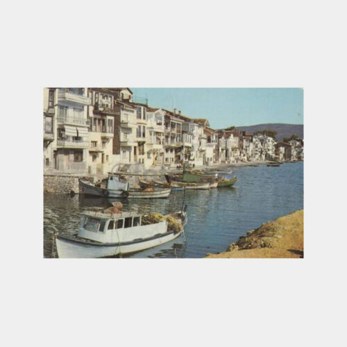 1974 Gemlik Sahilden Görünüş Kartpostal