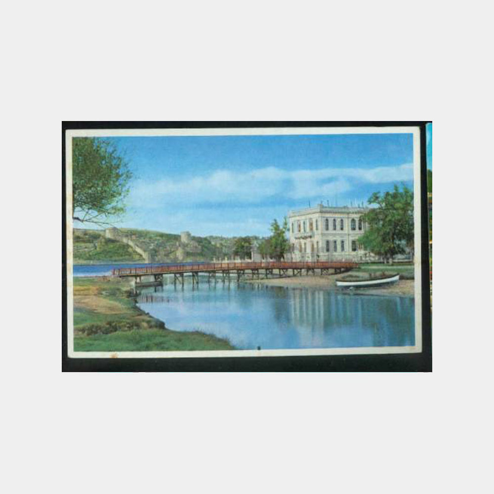 1965 Küçüksu-Göksu Deresi Görünüş Kartpostal