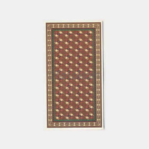 Kilim Halı Desenli Tebrik Kartı