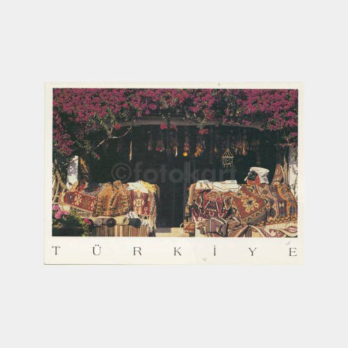 1991 Türk Halıları Konulu Turistik Kartpostal