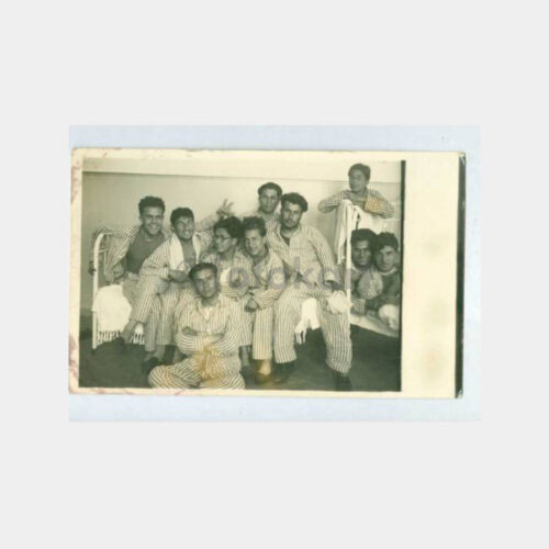 1930 Hastane ve Hastalar Konulu 2 Adet Fotoğraf